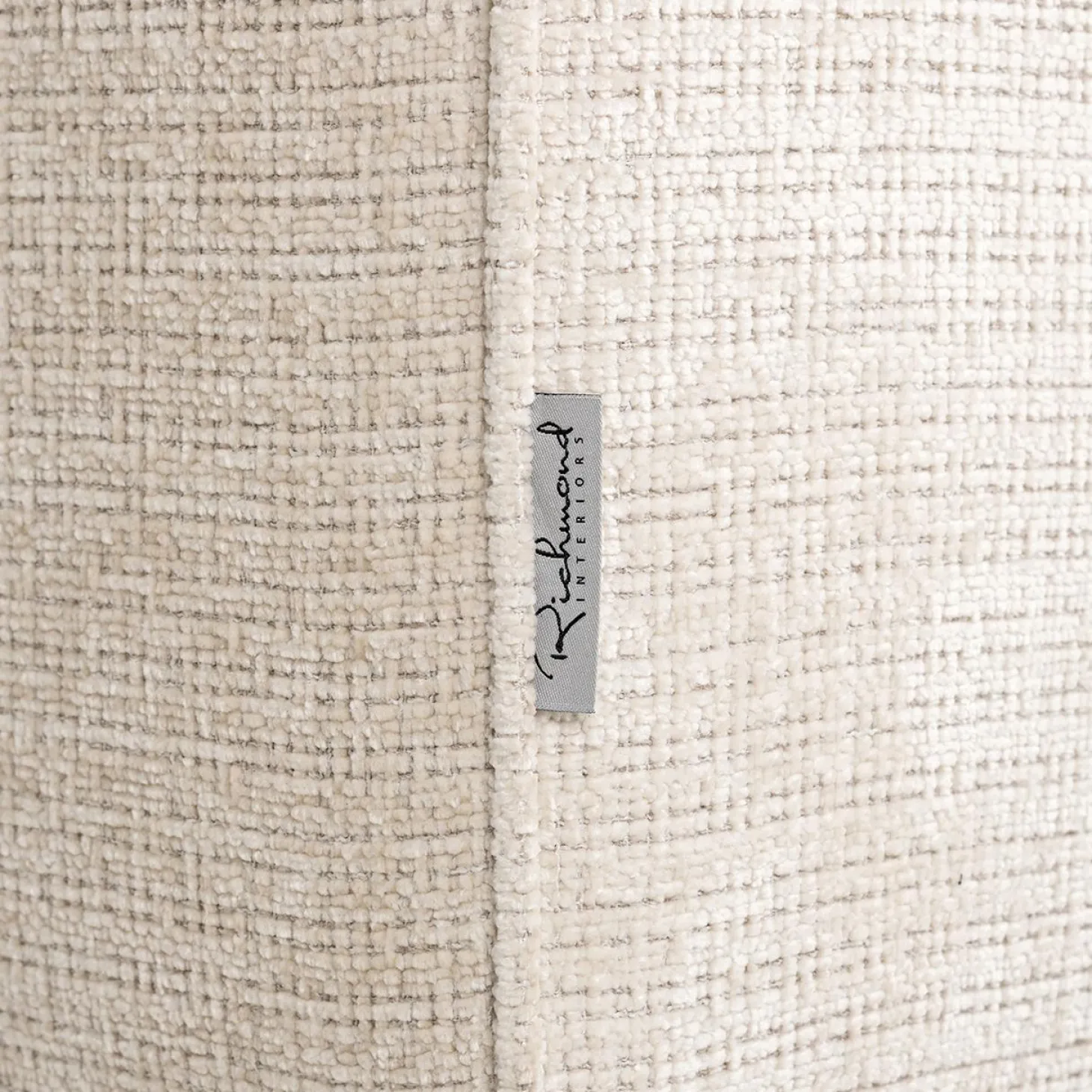 2,5-zits Loungebank Santos Links Chenille - Beige - Loft24.nl