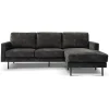 2,5-zits Lounge/Hoekbank Cambridge - Antraciet - Loft24.nl