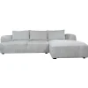 2,5-zits Lounge/Hoekbank Canterbury - Licht grijs (Lounge Rechts) - Loft24.nl