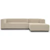 2,5- zits Lounge/Hoekbank Glasgow - Cream (Lounge Links) - Loft24.nl