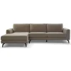 2,5-zits Lounge/Hoekbank Highlands - Lichtbruin (Lounge Links) - Loft24.nl