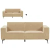 2,5-zits plus 3-zits bank Leeds - Beige - Loft24.nl