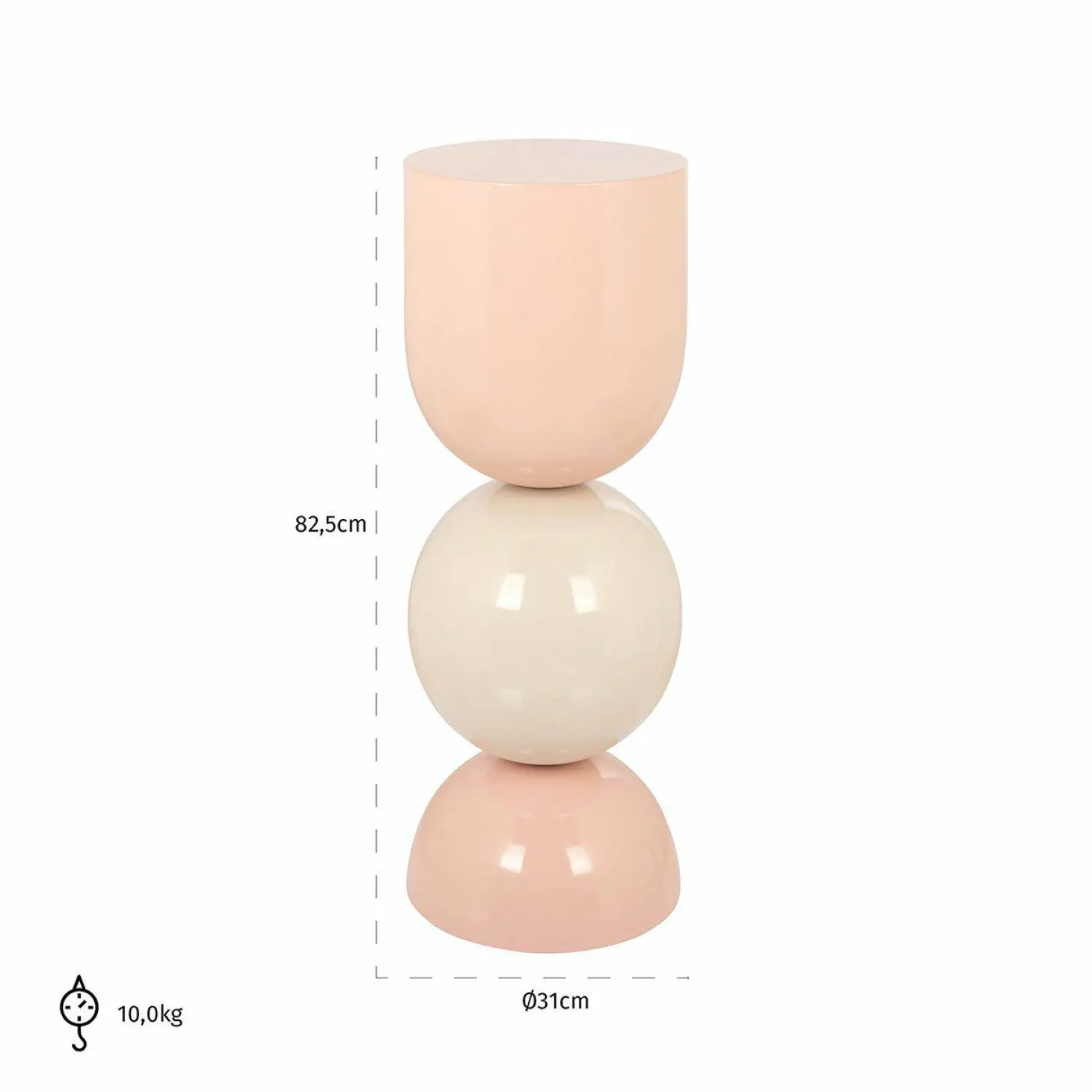 Zuil Alva 83cm hoog - Loft24.nl