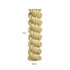 Zuil Amalia 93cm hoog kleur Goud - Loft24.nl