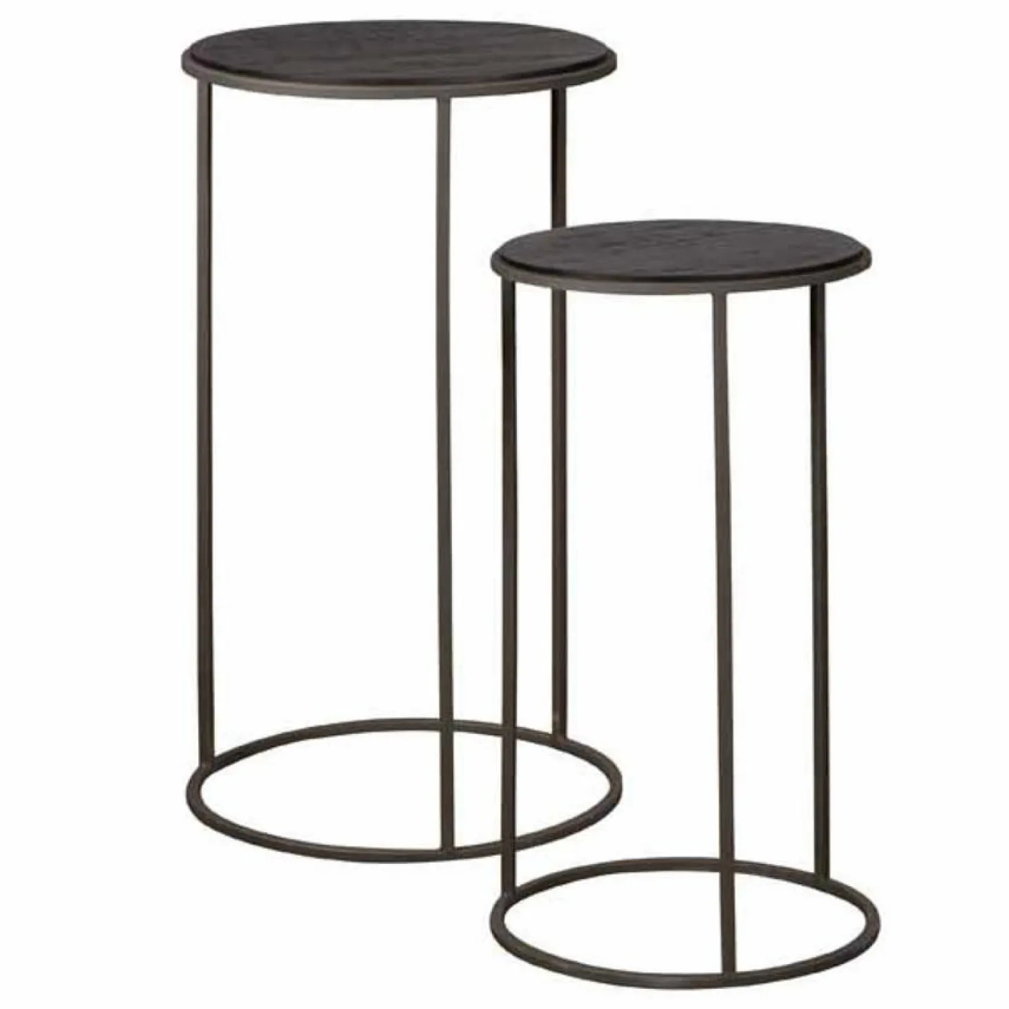 Zuil Spello Teakhout Set van 2 stuks - Loft24.nl