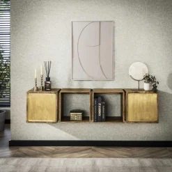 Zwevend Dressoir Brass 170cm - Loft24.nl